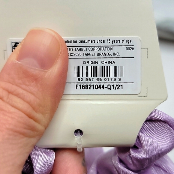 A New Day | Texture Satin Tail Twister Lilac Scrunchie | NWT - Picture 4 of 4